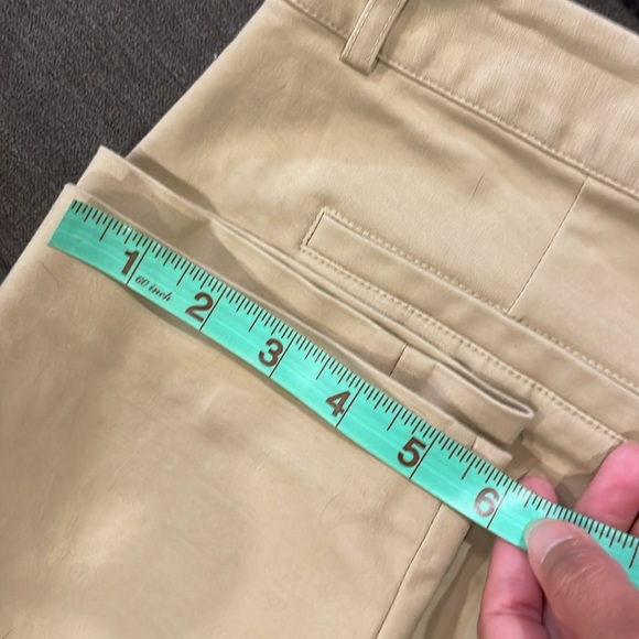 NWOT Michael Michael Kors Khaki Straight Leg Pants - Picture 9 of 9